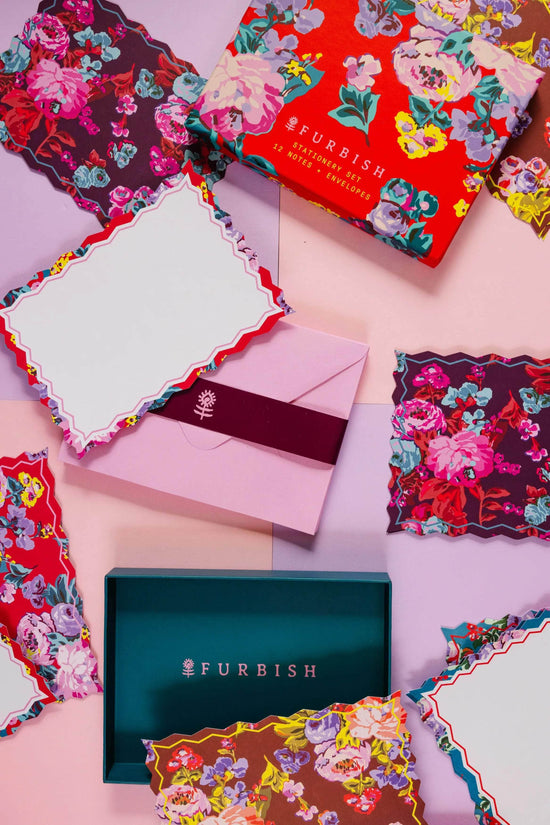 Stationery S/12 - Bold Floral