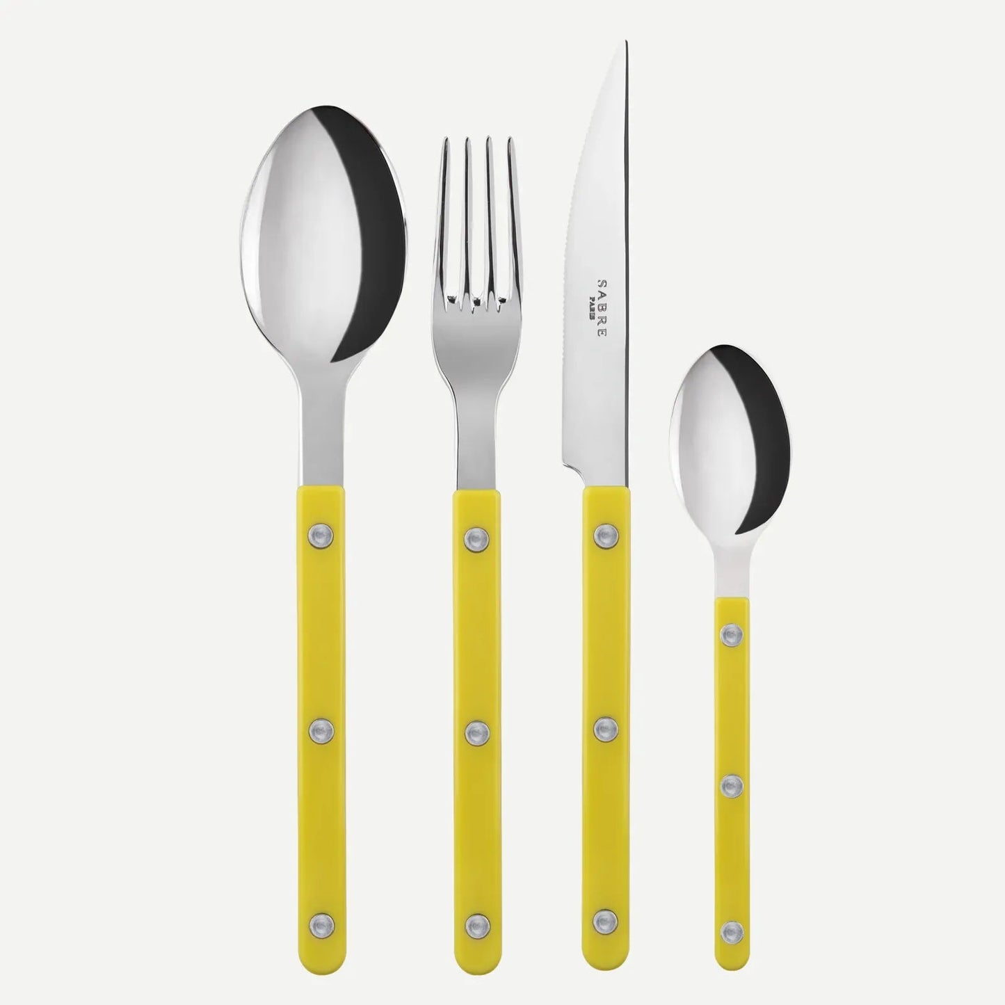 Bistrot 4 PC Cutlery Set | Yellow