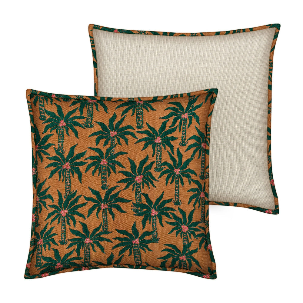 Cushion Laura Moss & Caramel