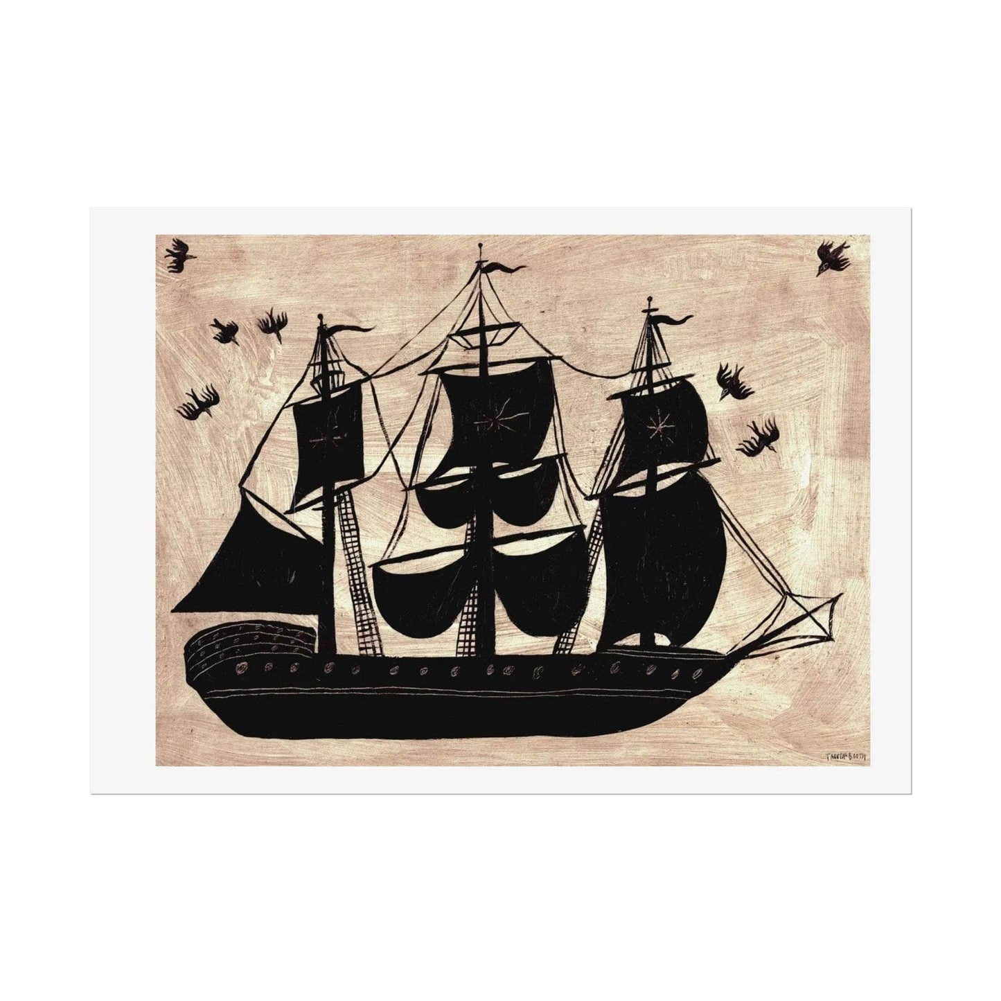 Tabby Booth Fine Art Print of Painting • SHIP 1