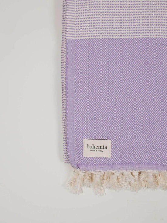 Nordic Dot Hammam Towel - Lilac