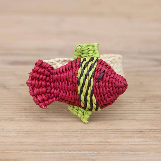 Fish Napkin Ring- Red