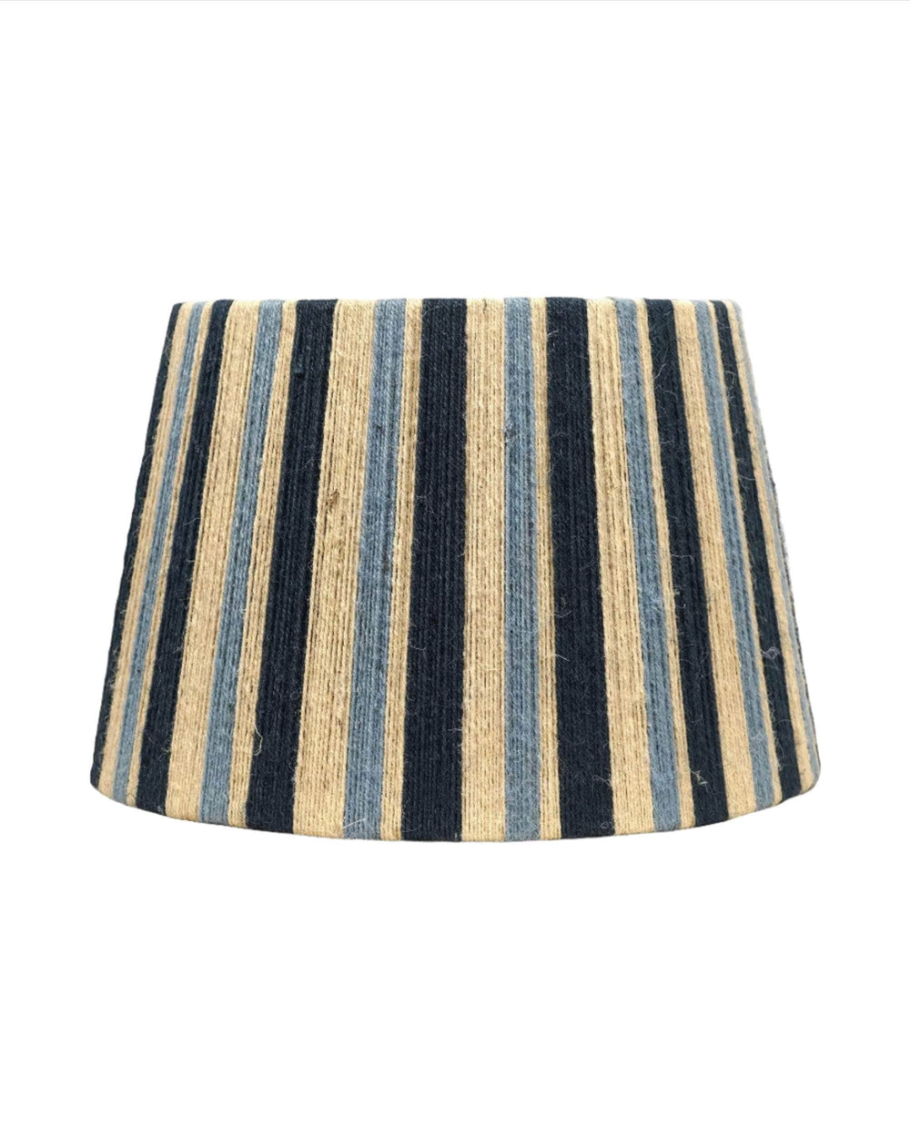 The Stripey String Lampshade - The Blue