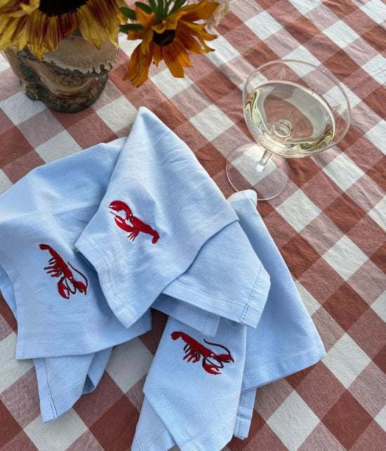 Napkin 4 pcs Crayfish