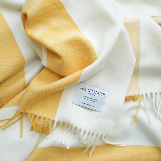 The Keats Merino Lambswool Throw