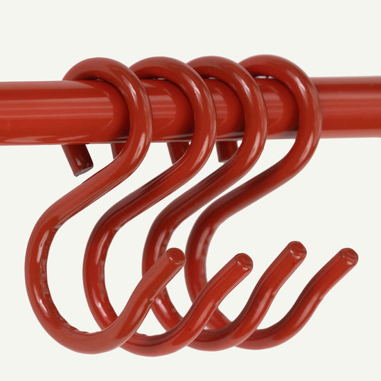 The 40cm Red Hanging Rail