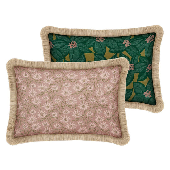 Double sided cushion Mako Rose & Olive x Michelle Moss & Olive