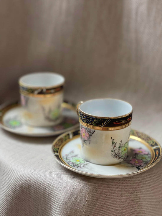 A Pair of Japanese Espresso Cups