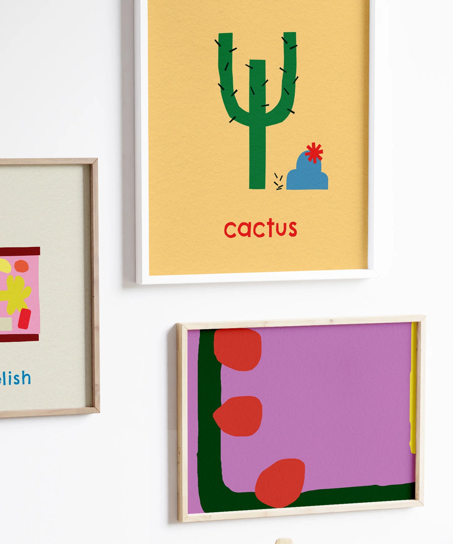 C for Cactus Print