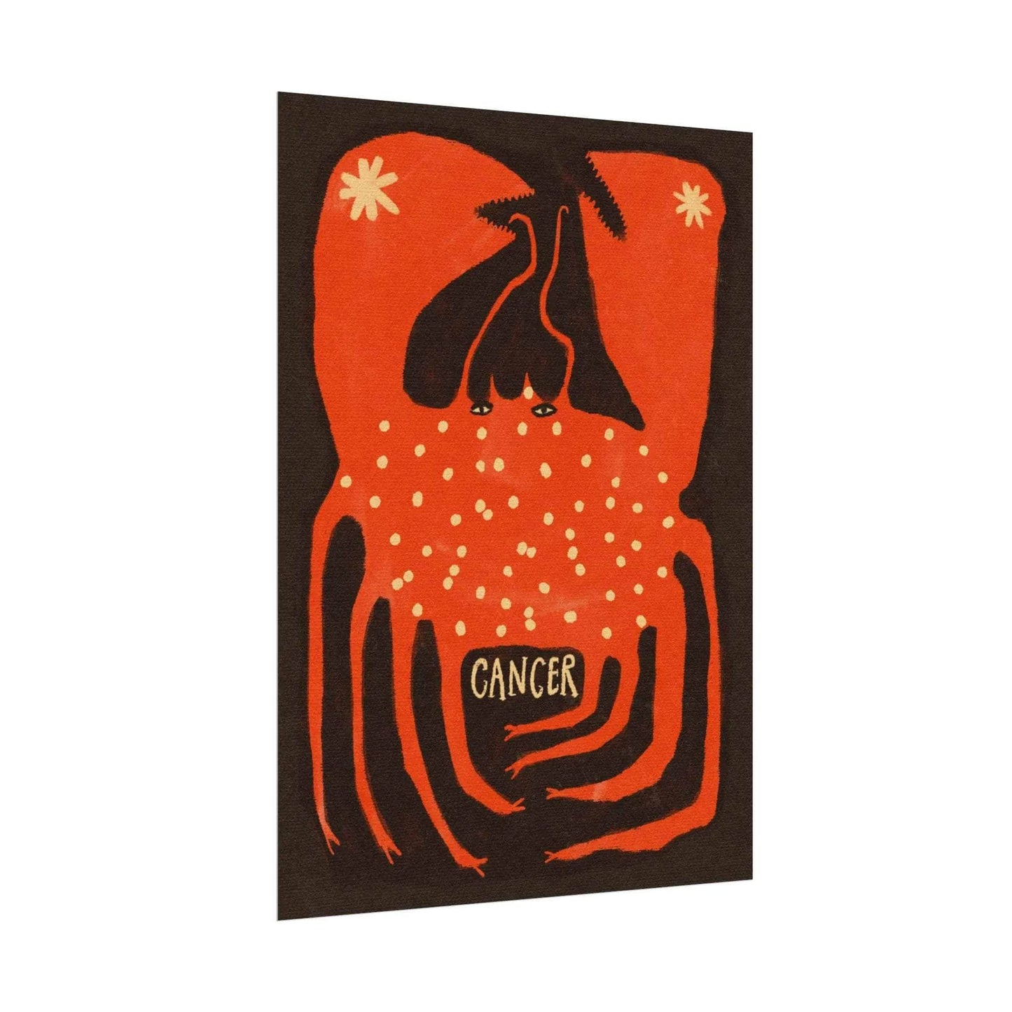 Tabby Booth Fine Art Zodiac Print • Cancer