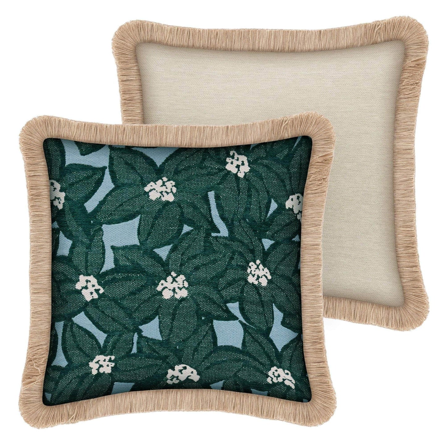 Cushion Michelle Emerald & Ice