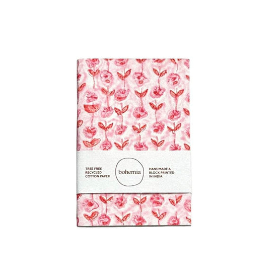 Garland Notebook - Vintage Pink