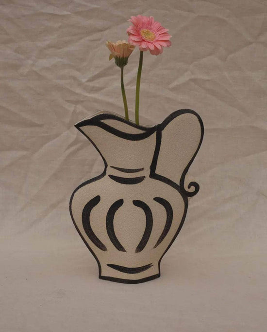 [LARGE] ‘Greek Pitcher N°3’ Ceramic Vase