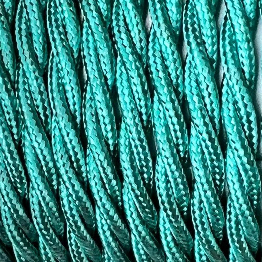 Fabric Extension Cable in Kingfisher