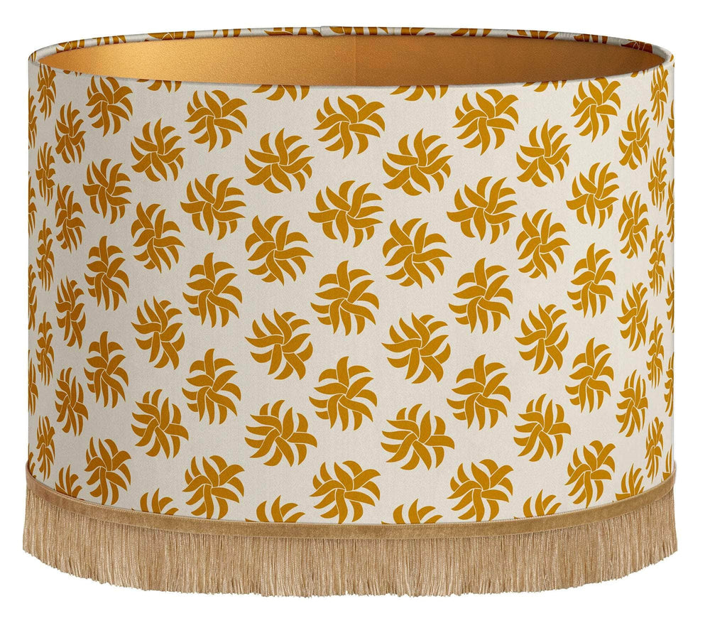 Lampshade Reina Ecru Ochre