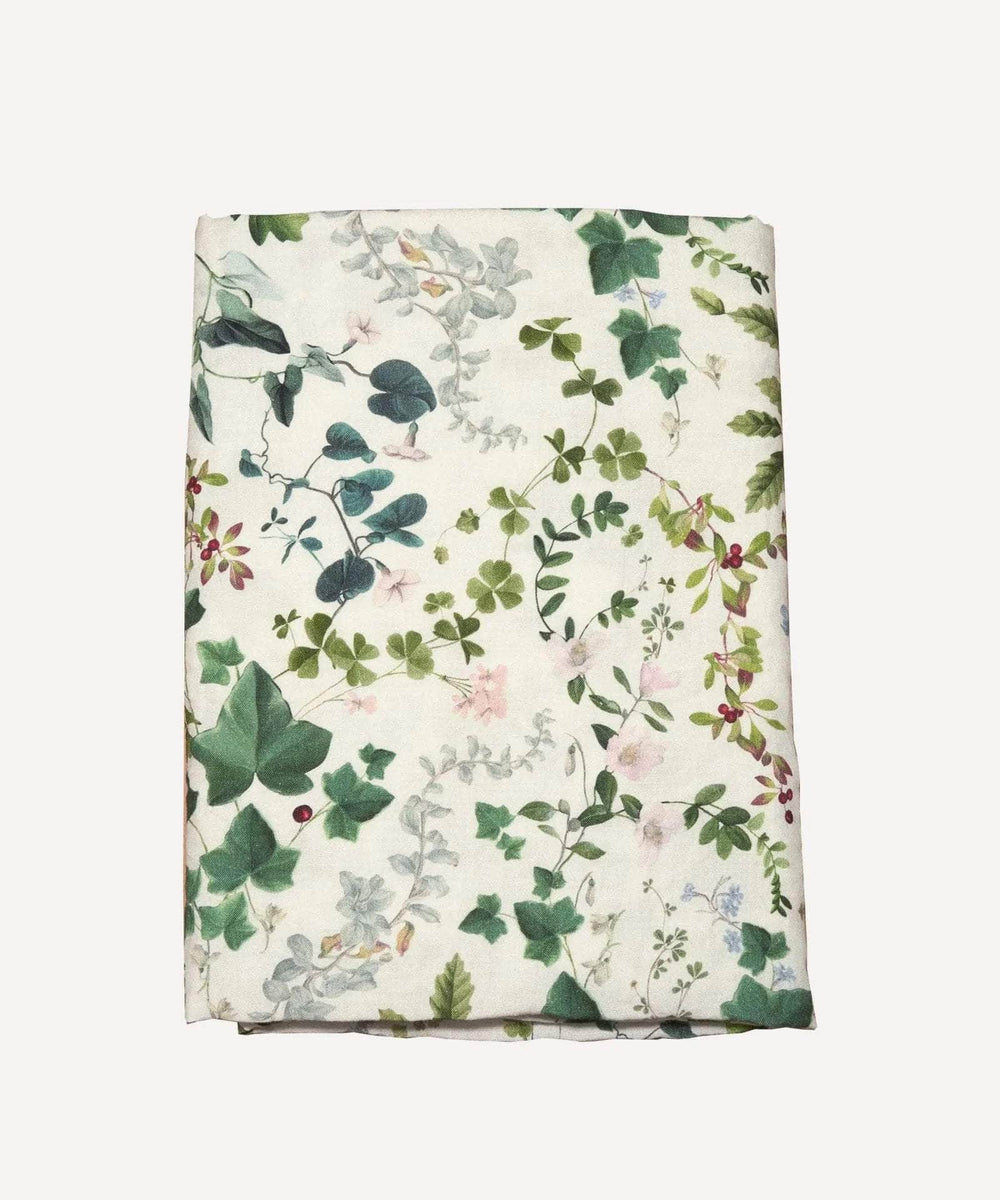 Winter Wildflowers Linen Tablecloth