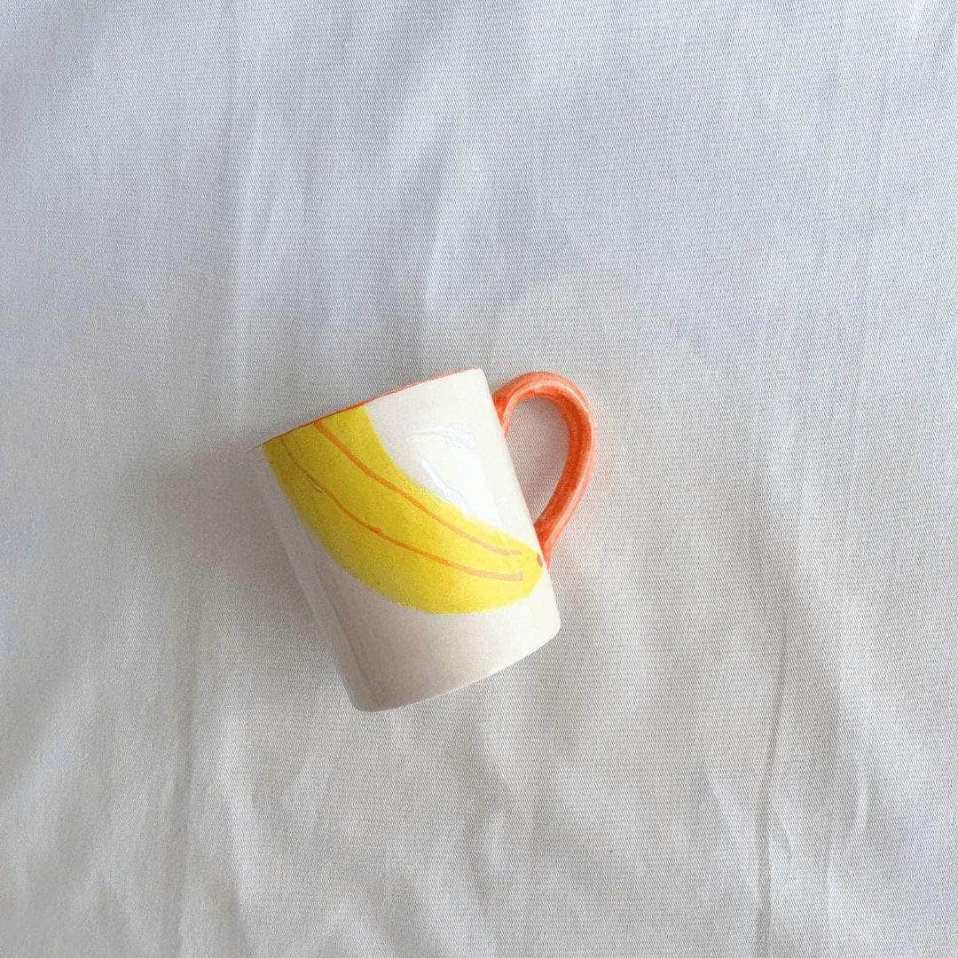 Colourful Banana Mugs (Set of 2)