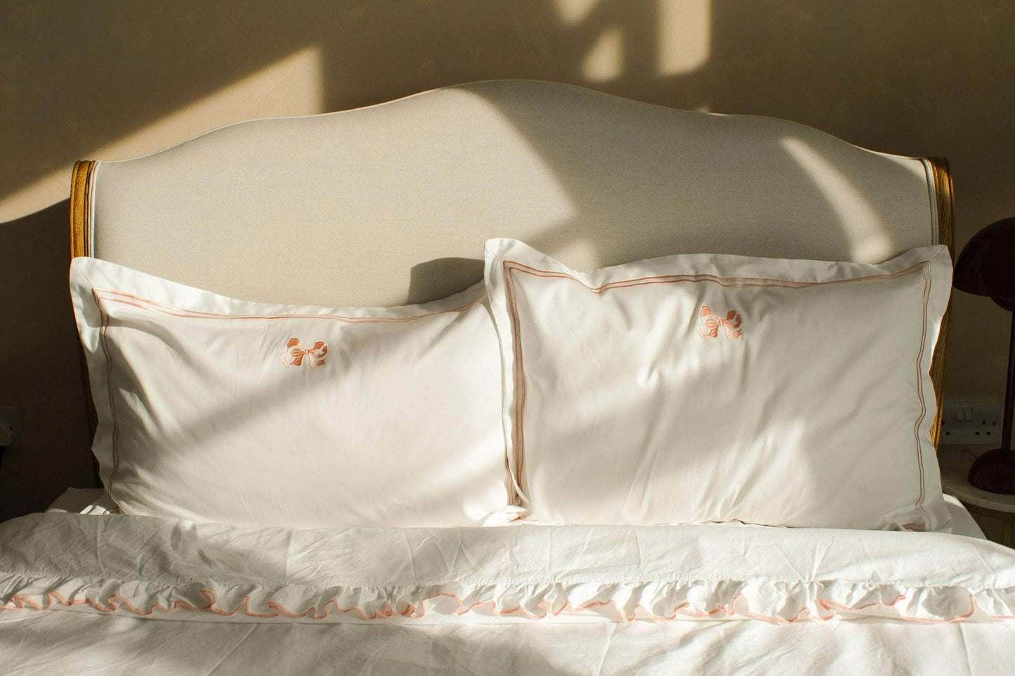 Arabella Bow Pillowcase Pair