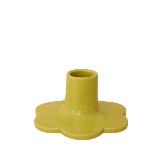 Solo Candle Holder - Chartreuse