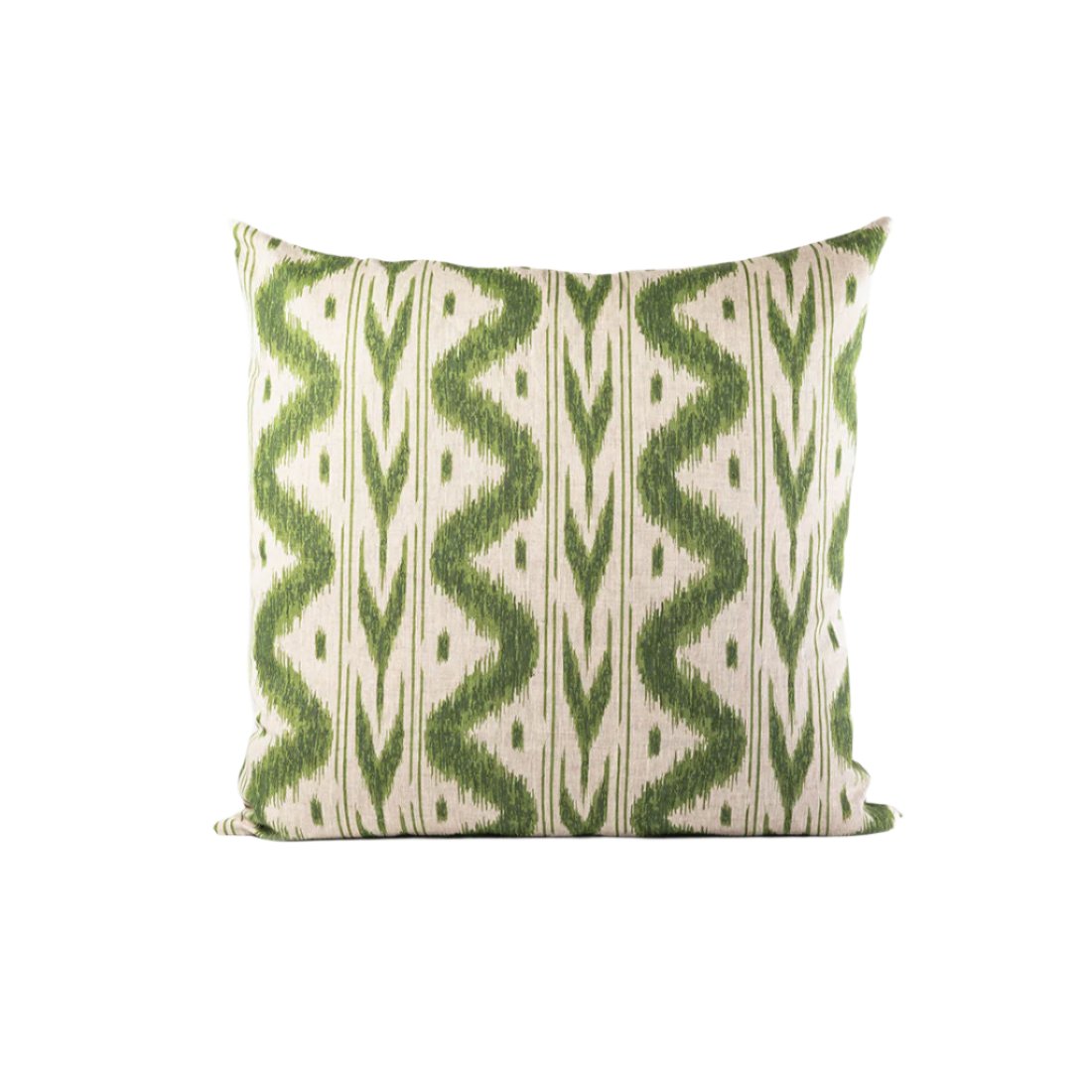 Batavia Linen Scatter Cushion in Green