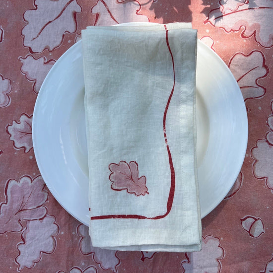 Oak Leaf Napkins (Set of 4)