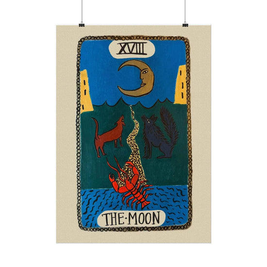 Tabby Booth Fine Art Tarot Print • The Moon