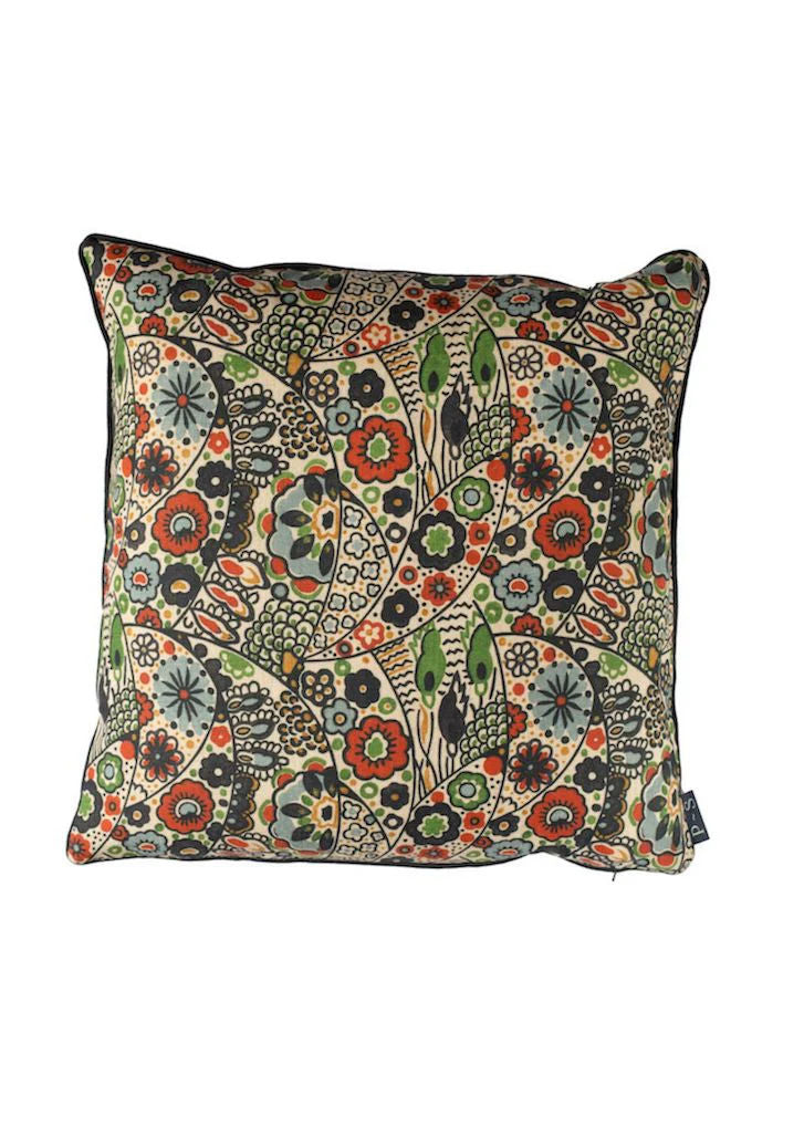 Kyoto Woodblock Cushion