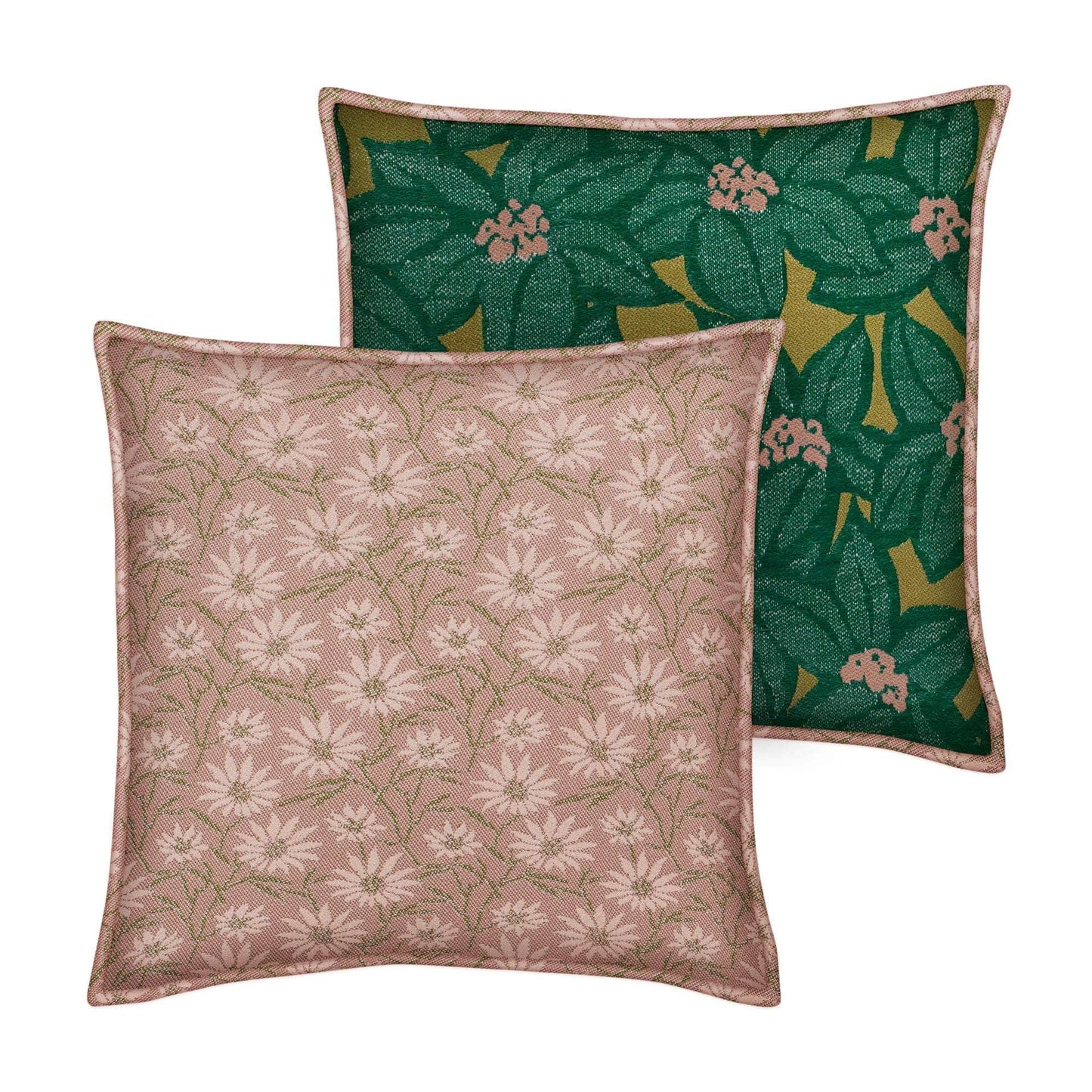 Double sided cushion Mako Rose & Olive x Michelle Moss & Olive