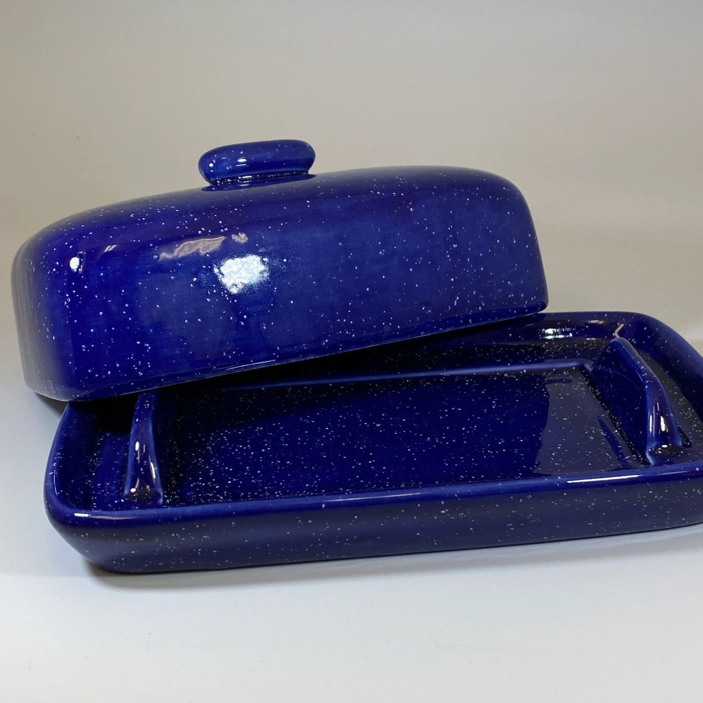 Butter Dish Night Sky Blue