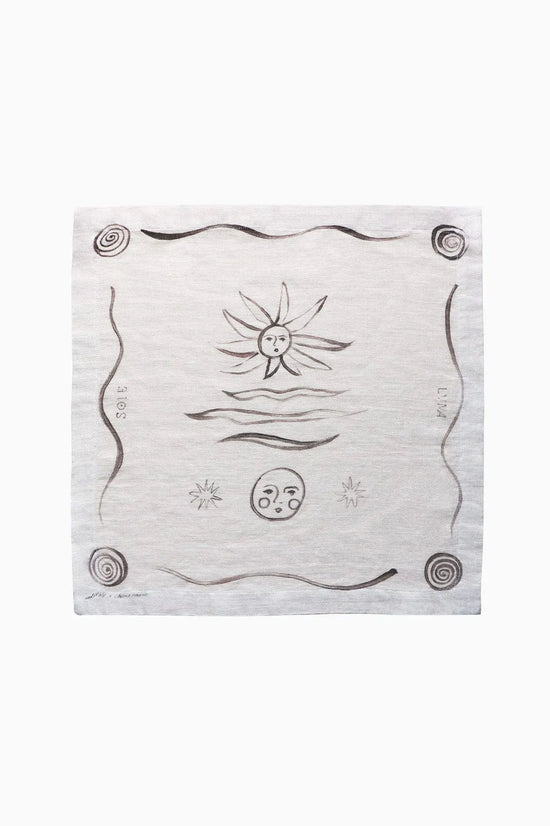 Arkitaip x Chiara Perano Set of Two Printed Linen Napkins