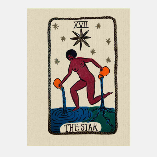 Tabby Booth • The Star • Tarot Card Print