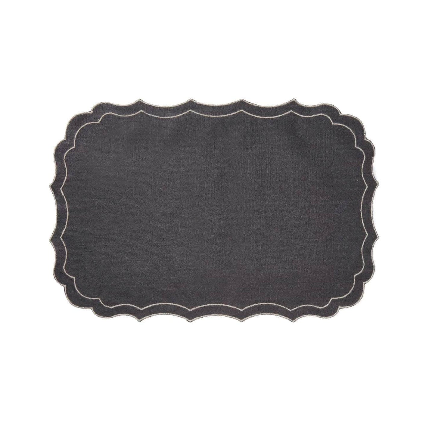 Kelly Blue & Grey - Stain-Free Placemat