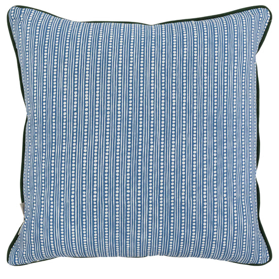 Raya Blue Green Square Cushion