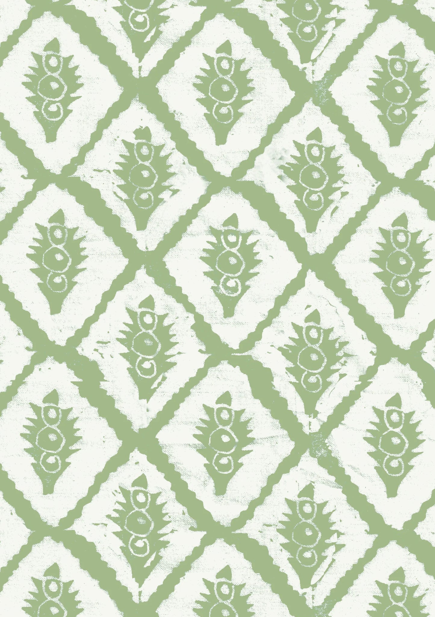 Jaipur Wallpaper - Light Green