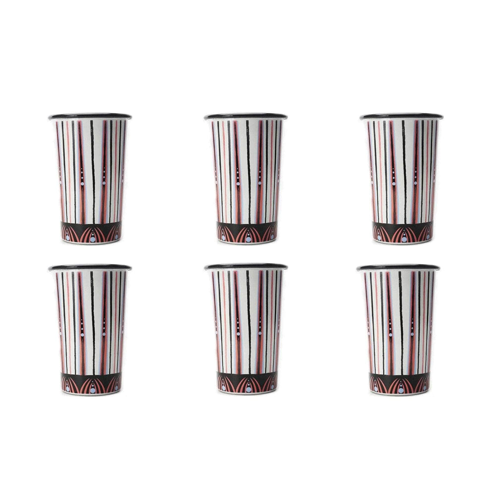 The Pandora Set of 6 Handmade Tumblers