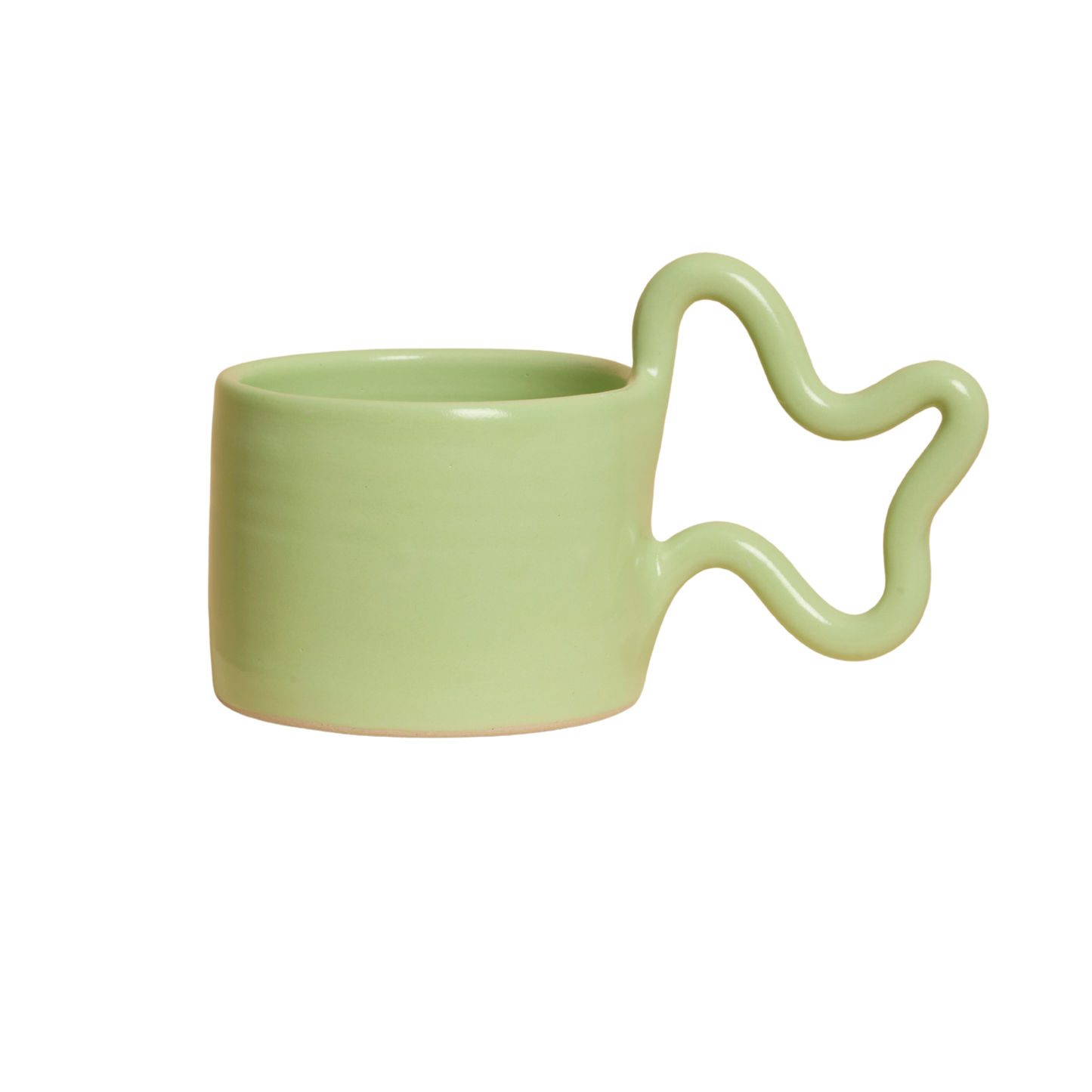 Wiggle Mug - Mint Green