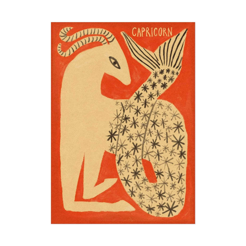 Tabby Booth Fine Art Zodiac Print • Capricorn