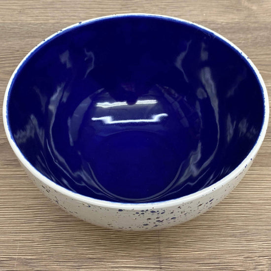 Ceramic Fruit Bowl Royal Blue