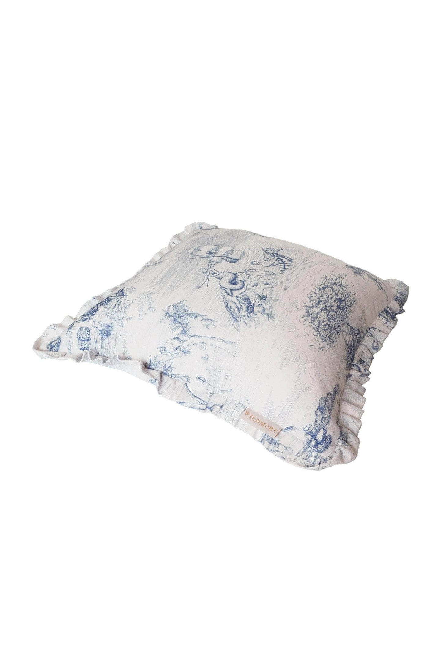 Navigo Navy Pleated Cushion