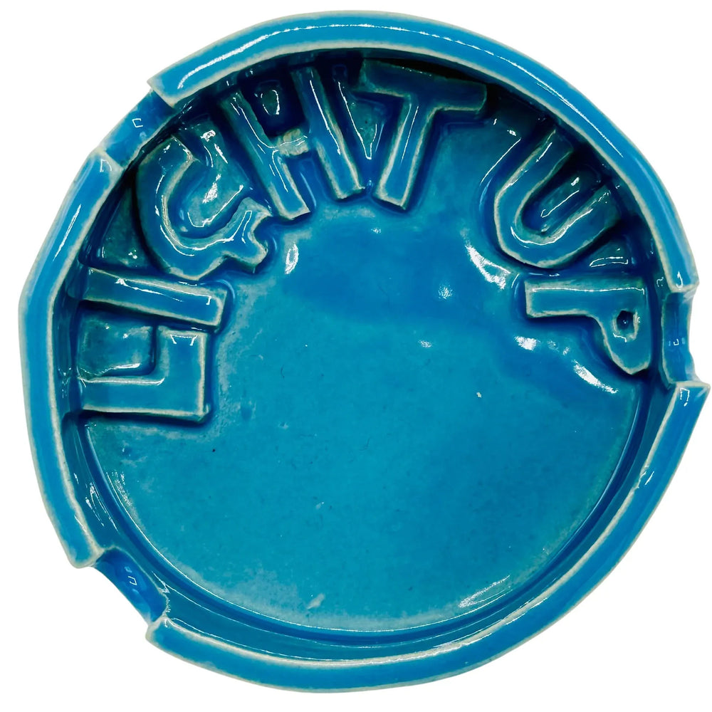 Light Up Ashtray Blue