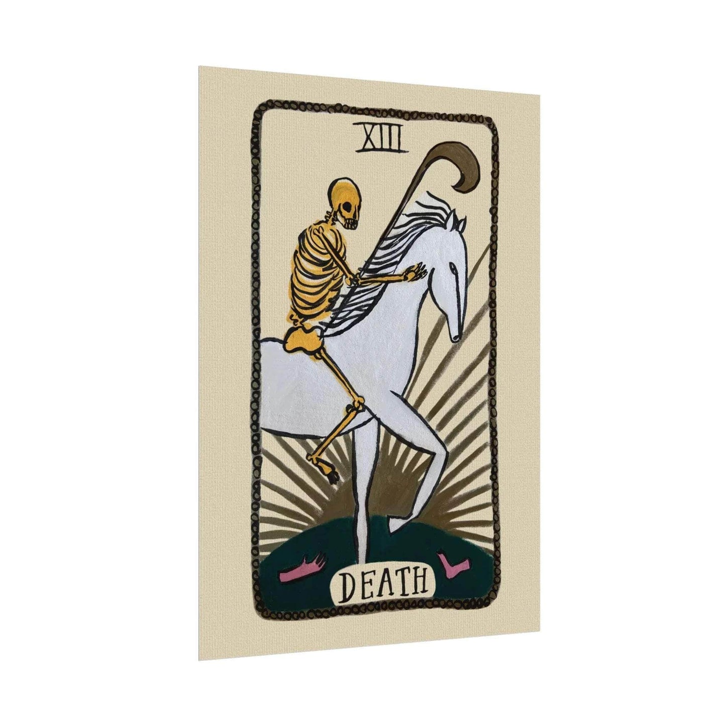 Tabby Booth Fine Art Tarot Print • Death