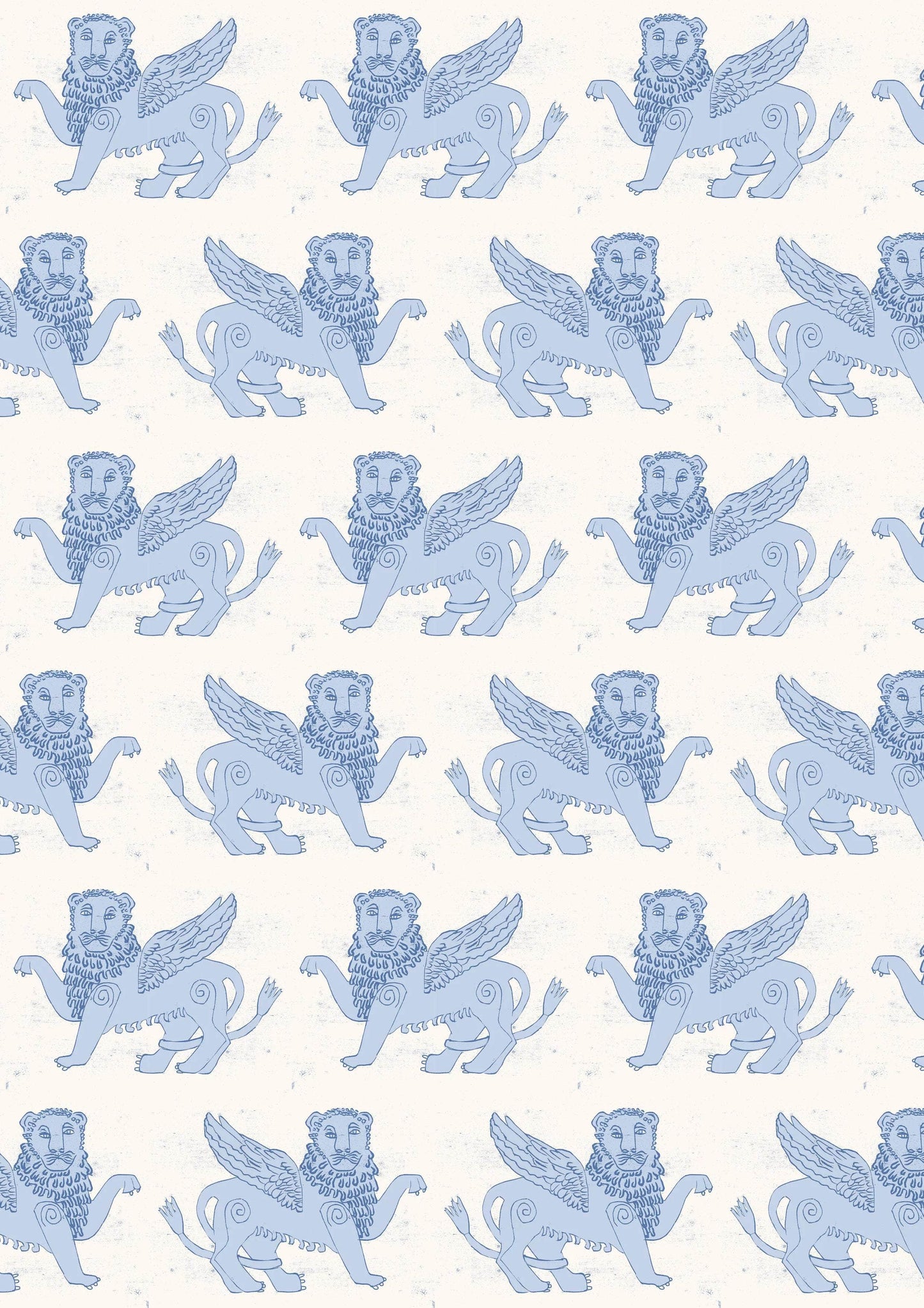 Winged Lion Wallpaper