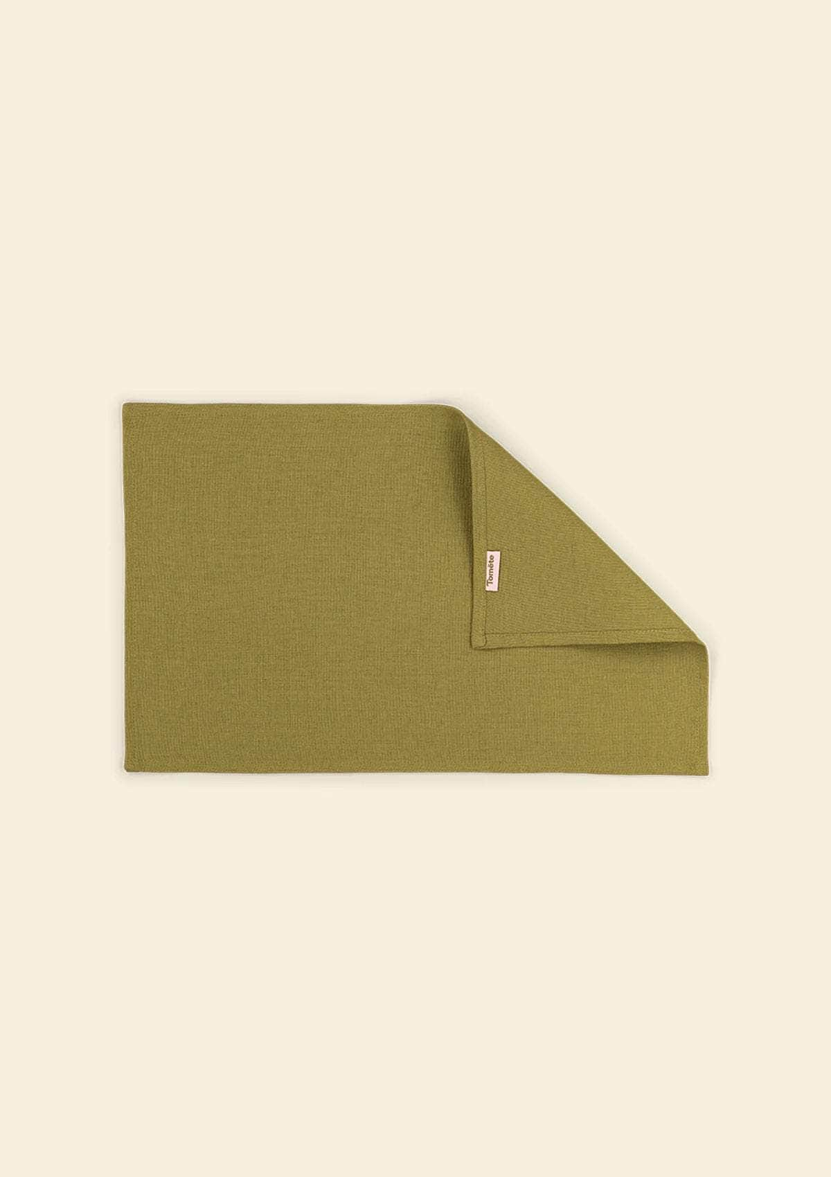 The Green Olive Linen Placemat