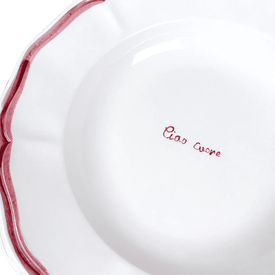 "Ciao Cuore" - Soup Plate