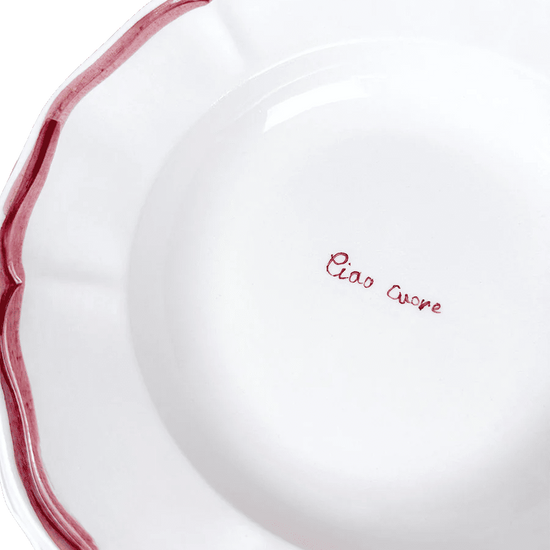 "Ciao Cuore" - Soup Plate