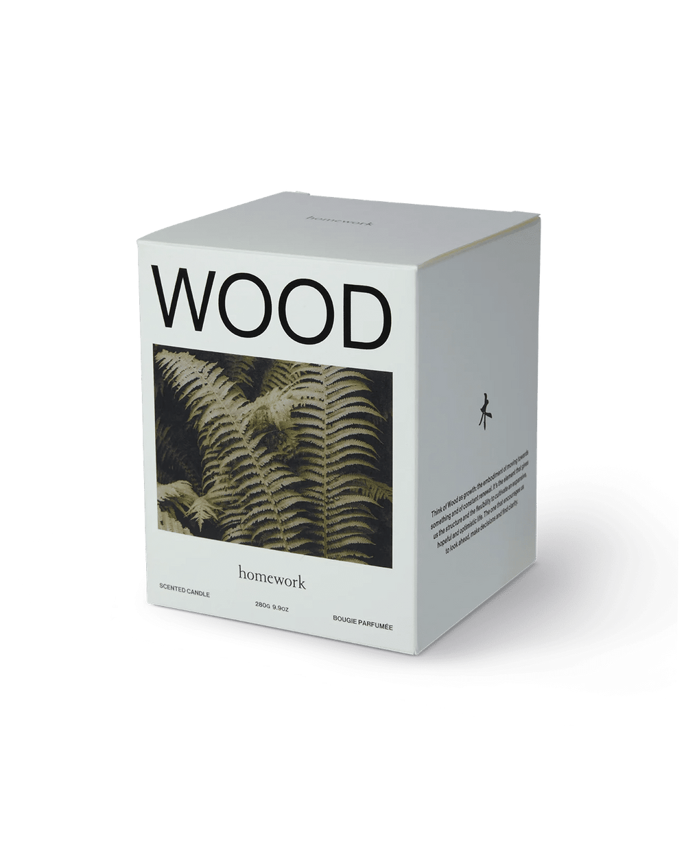 Wood Candle - Large