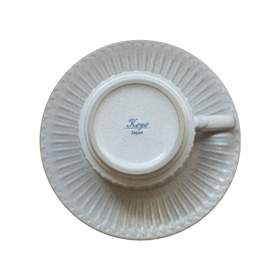 Shush Grace Straight Cup and Saucer Set