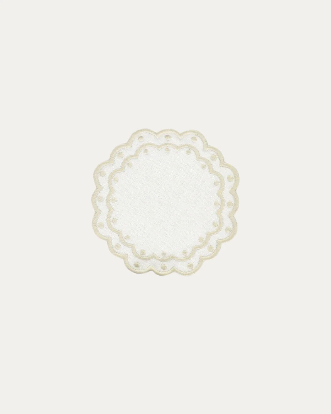 Dots Coaster, Beige