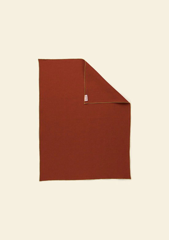 The Red Ochre Linen Tea Towel