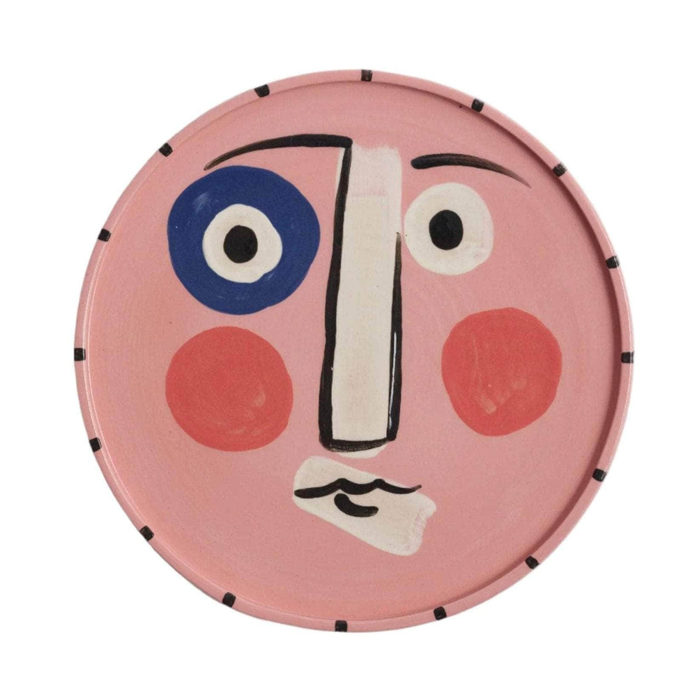 Isolation Face Plate Pink 24cm